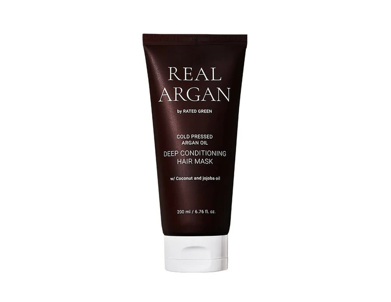 Real Agran<br>Deep Conditioning Hair Mask w / Coconut and Jojoba Oil 200ml