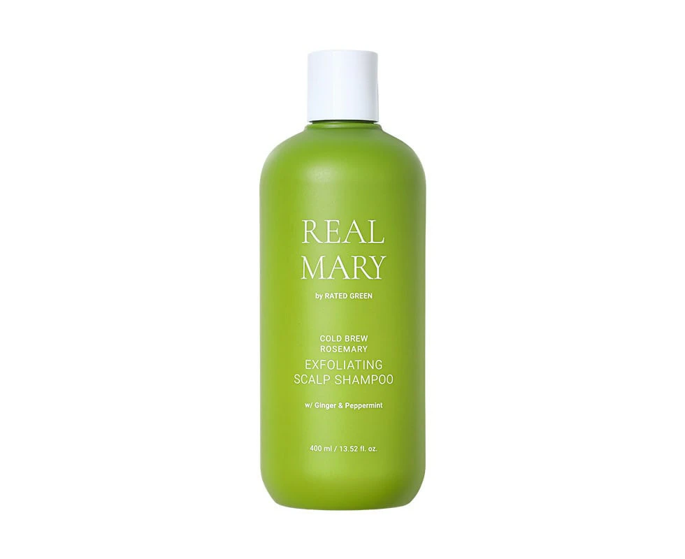 Real Mary<br>Exfoliating Scalp Shampoo w / Ginger & Peppermint 400ml