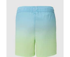 Gradient Swim Boardshort, Piping Hot