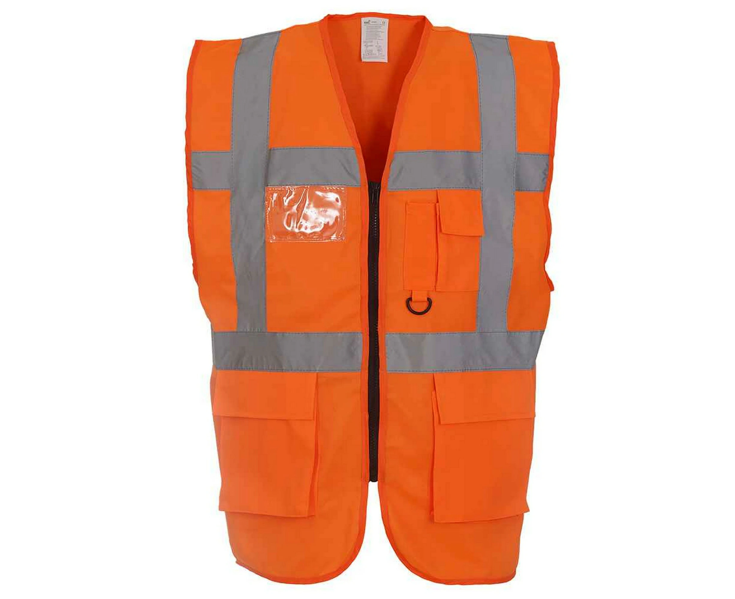 Yoko Unisex Adult Executive Hi-Vis Waistcoat (Orange) - PC5507