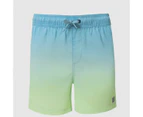 Gradient Swim Boardshort, Piping Hot