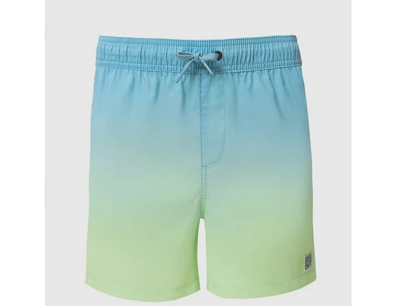 Gradient Swim Boardshort, Piping Hot