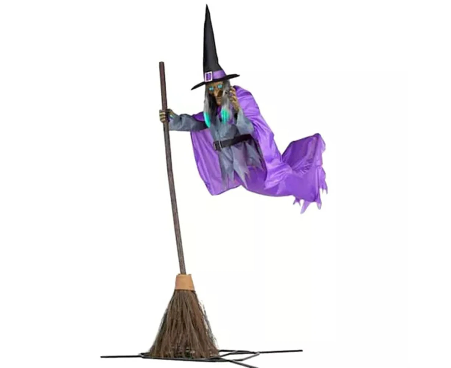 Halloween Animated Hovering Witch Animatronics Halloween Decorations Outdoor