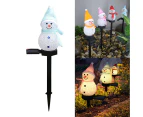 Solar ground lamp, garden path decoration, Christmas, LED garden lamp