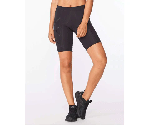 2XU WOMENS CORE COMPRESSION SHORTS - BLACK/NERO