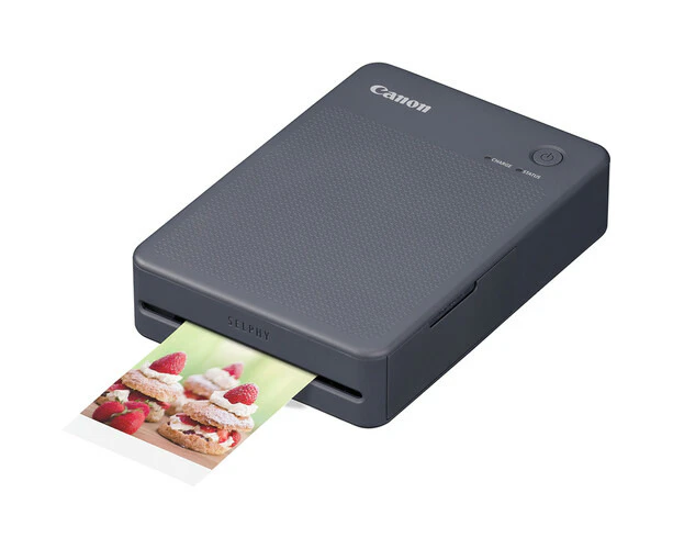 Canon Selphy QX20 Black Square Compact Photo Printer