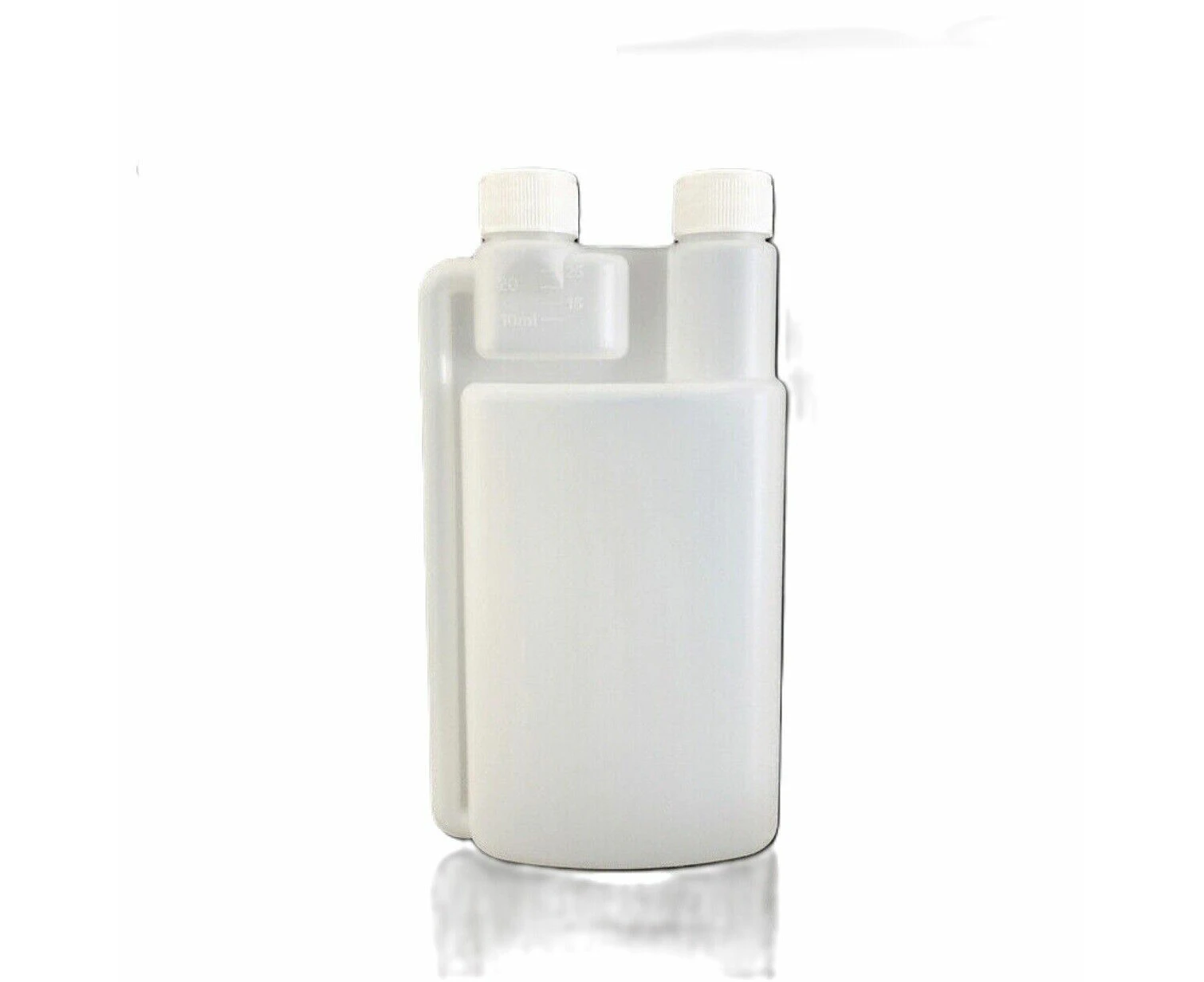 10x Plastic Twin Chamber Bottle Tamper Evident Cap Chemical Liquid Bottle 500ml