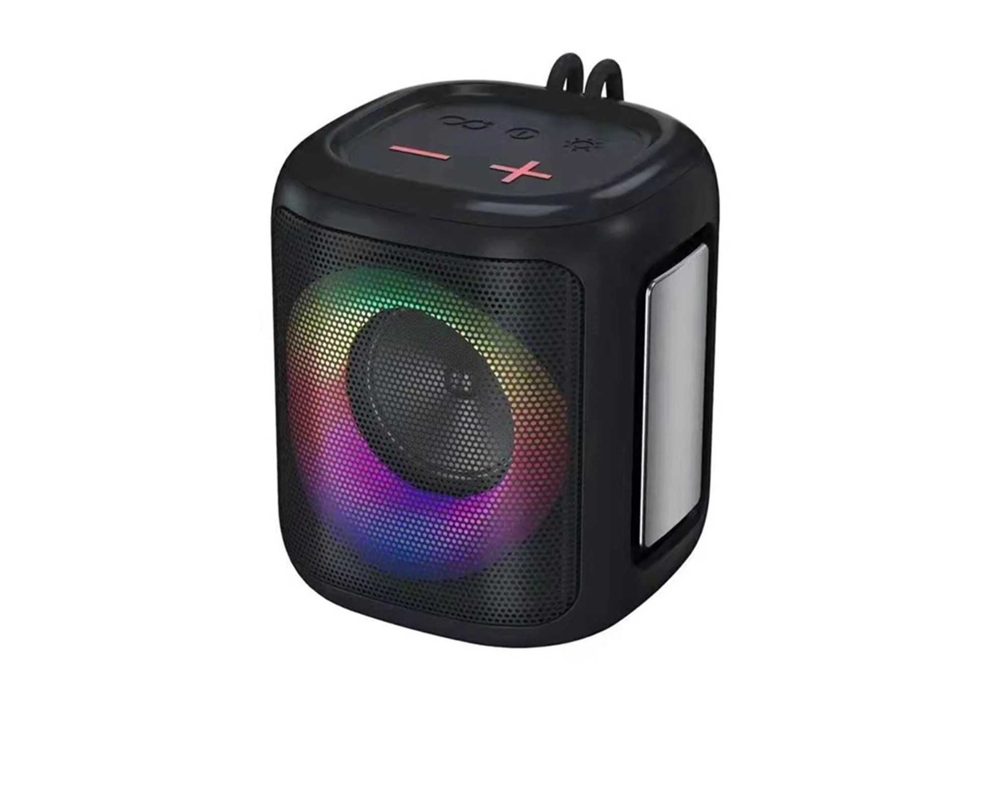 HOMCOMY A80 Portable Outdoor BT Speaker Waterproof RGB Breathing Light Subwoofer Portable Wireless Small Speaker