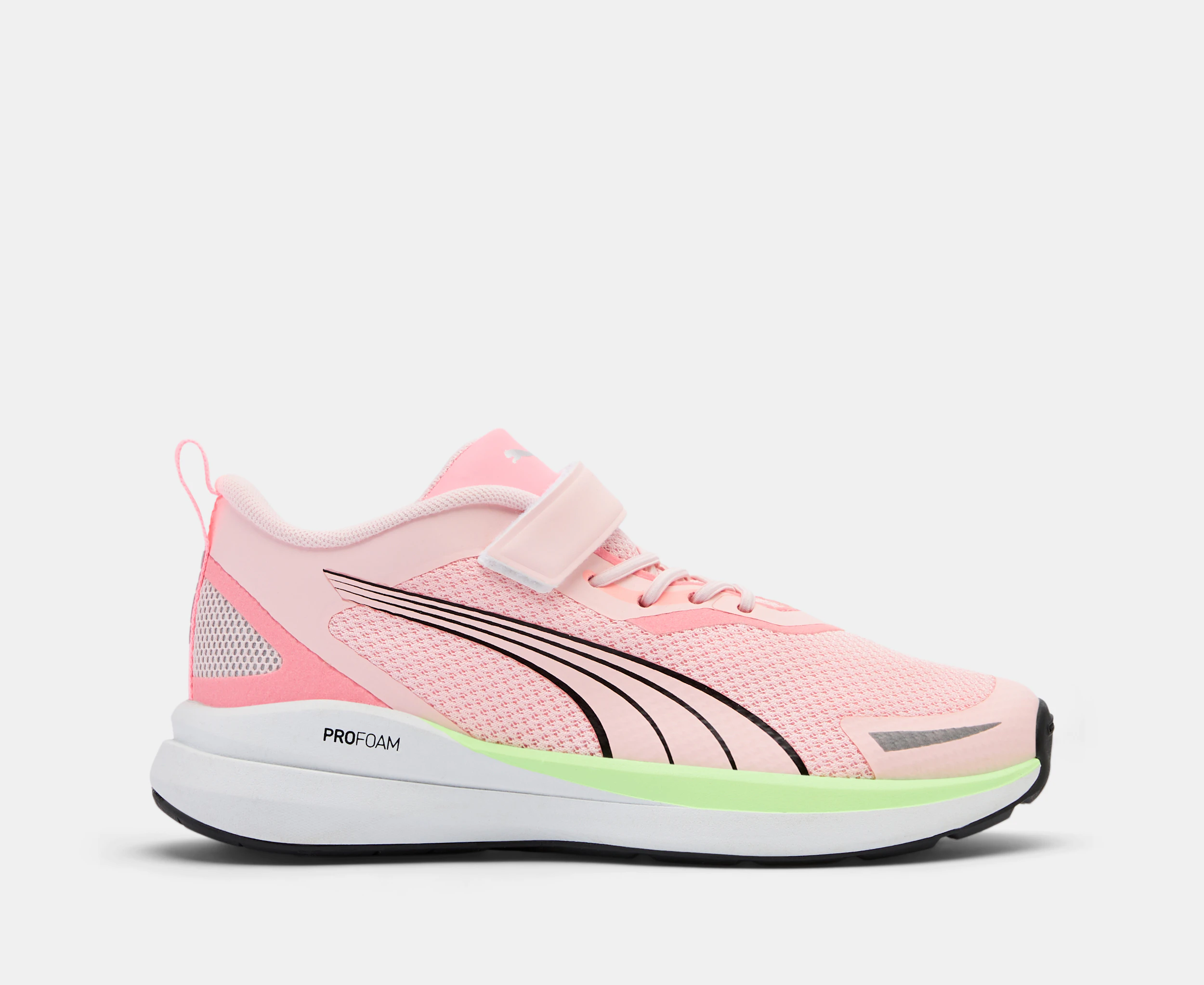 Puma Kids' Kruz AC+ Running Shoes - Frost Pink/Koral Ice/Speed Green