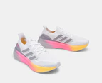 Adidas Men's Ultraboost 5 Runners - White/Glory Grey/Lucid Pink