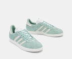 Adidas Women's Gazelle Sneakers - Hazy Green/Off White/Cloud White