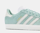 Adidas Women's Gazelle Sneakers - Hazy Green/Off White/Cloud White