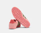 Adidas Women's Gazelle Indoor Sneakers - Semi Pink Spark/Preloved Green/Preloved Scarlet