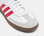 Adidas Unisex Samba OG Sneakers - Cloud White/Better Scarlet