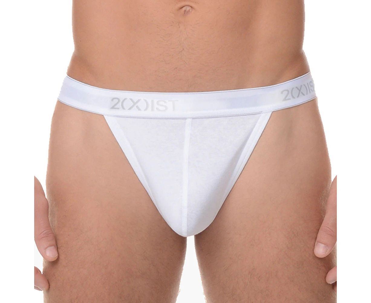 2xist Essentials Y Back Thong 3-pack 20302 White