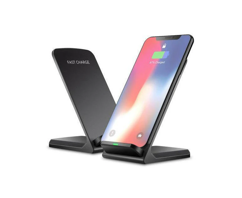 Chargers & Cradles Wireless Phone Chargers Smartphone Stand Dock 15W-Black