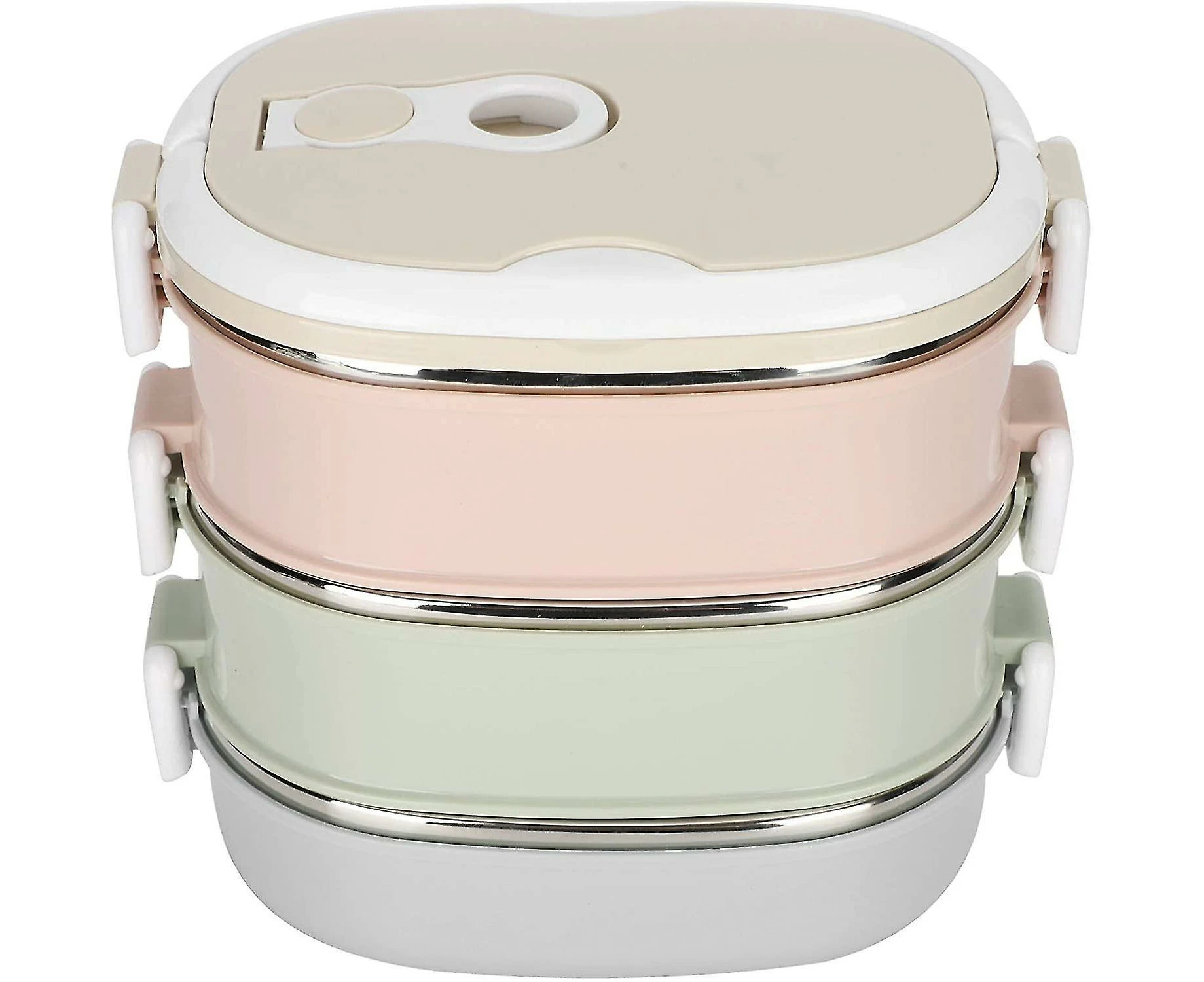 Thermal Bento Lunch Box With Stainless Steel Thermal Insulation, 1-3 Layers Of Food Containers