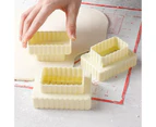 3pcs DIY Mold Multifunctional Cookie Cutter Cake Decorating Fondant Cutters Tool Linzer Fudge Pastry Decoration Baking Tool