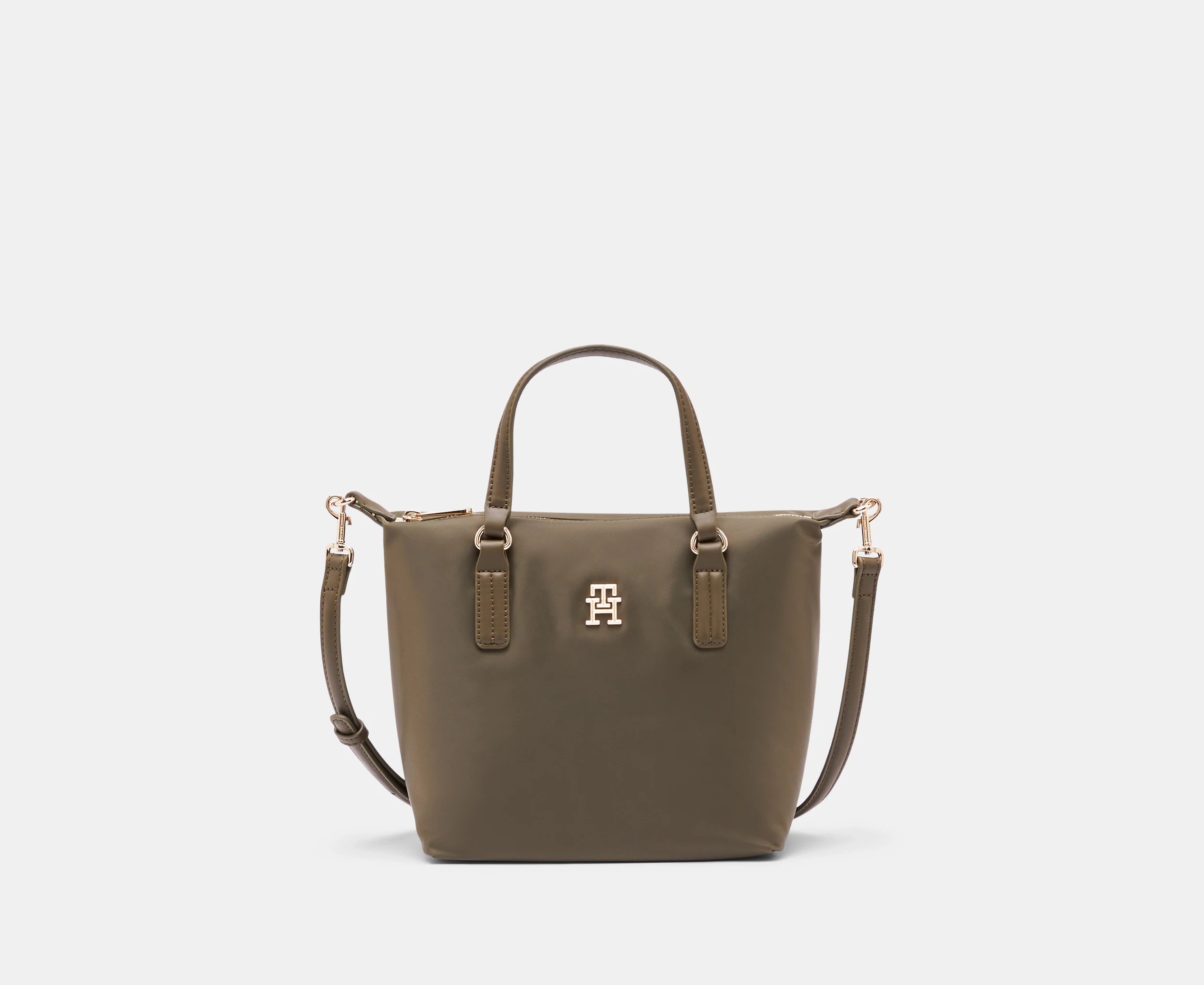 Tommy Hilfiger Poppy Small Tote Bag - Army Green