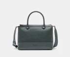 Calvin Klein Bianca Satchel Bag - Deep Forest