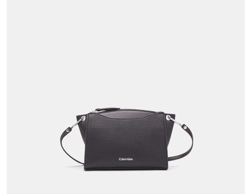 Calvin Klein Garnet Crossbody Bag - Black