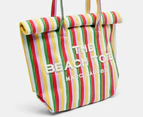 Marc Jacobs Stripe Jacquard Beach Tote Bag - Wisteria/Multi