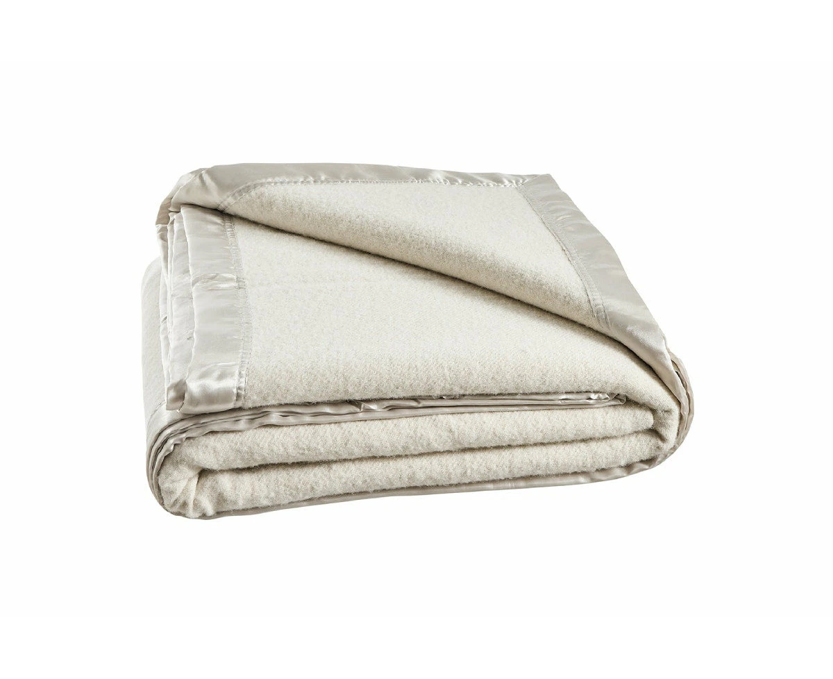 Brosa 100% Australian Wool Blanket - Natural