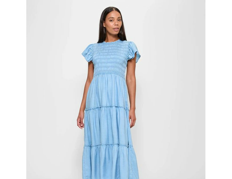 Target Tiered Midi Dress