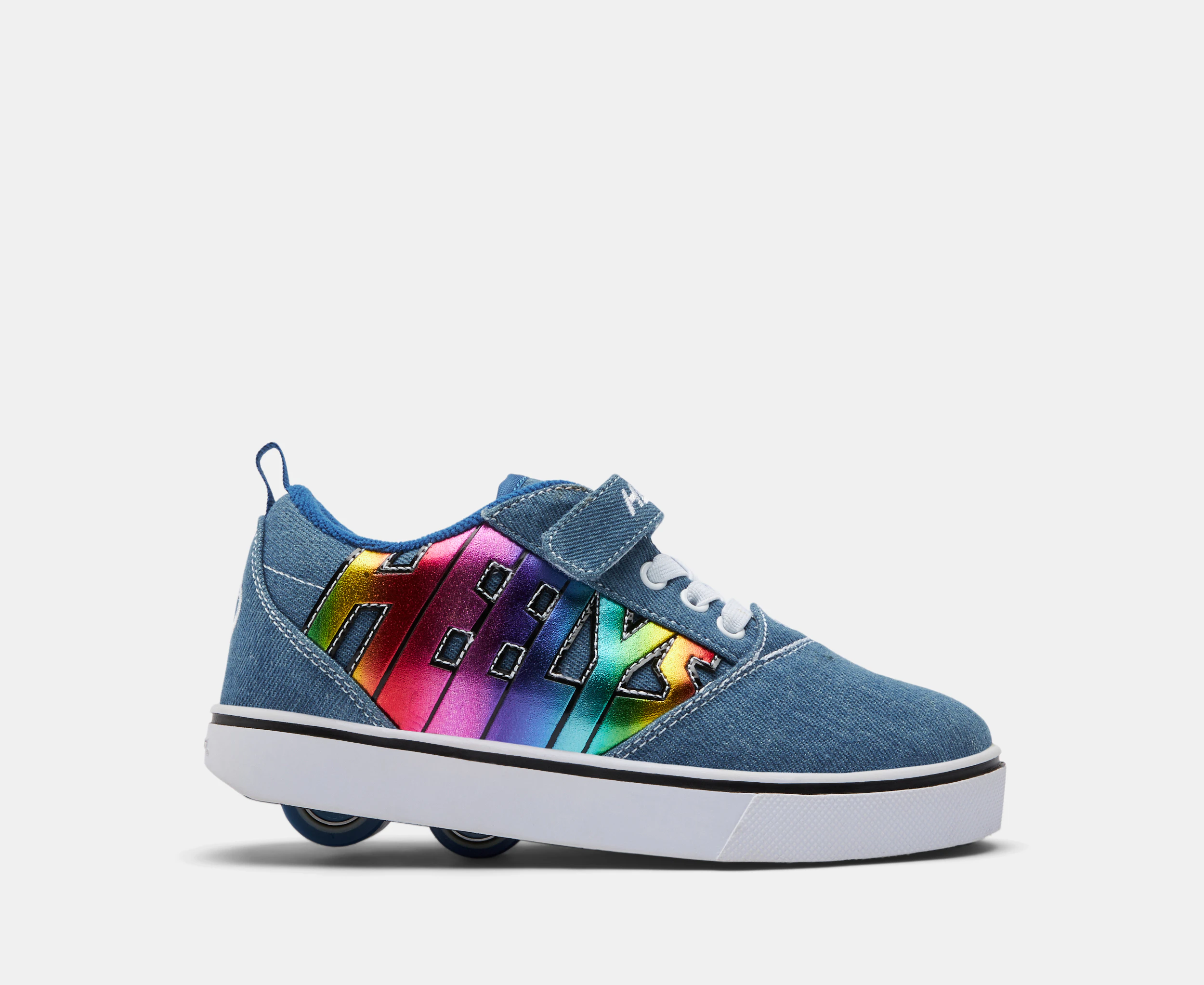 Heelys Girls' Pro 20 X2 Skate Shoes - Denim/Rainbow