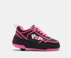 Heelys Girls' Contend Skate Shoes - Black/Pink