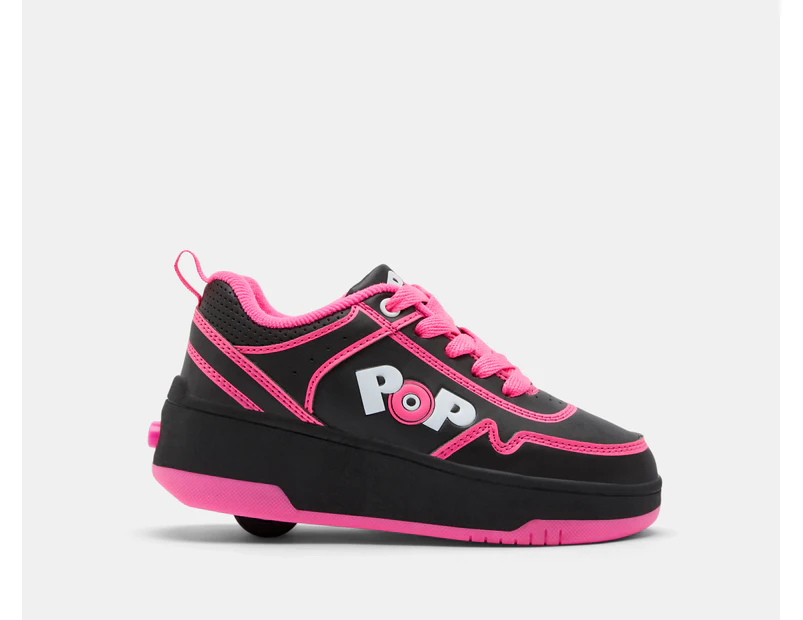 Heelys Girls' Contend Skate Shoes - Black/Pink