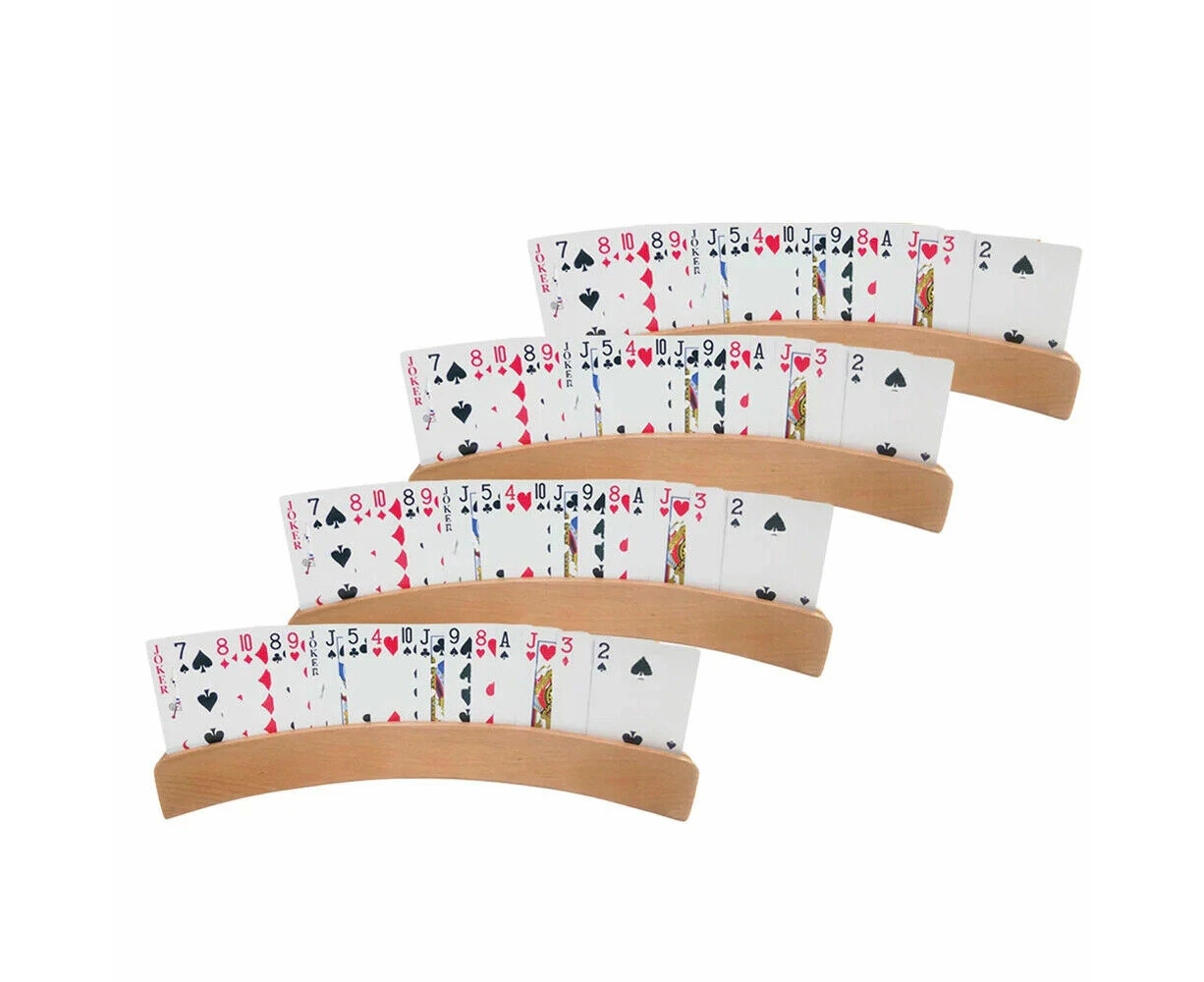 4Pcs Hands Hands-Free Playing Card Holder Poker Base Poker Stand Poker Seat