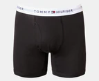 Tommy Hilfiger Men's Cotton Classics Boxer Briefs 3-Pack - Black