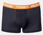 Tommy Hilfiger Men's Statement Flex Trunks 3-Pack - Park Green/Navy/Orange