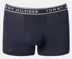 Tommy Hilfiger Men's Cotton Stretch Trunks 3-Pack - Red/Navy/Grey