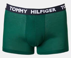 Tommy Hilfiger Men's Statement Flex Trunks 3-Pack - Park Green/Navy/Orange