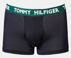 Tommy Hilfiger Men's Statement Flex Trunks 3-Pack - Park Green/Navy/Orange