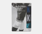 Calvin Klein Men's Intense Power Cotton Stretch Boxer Briefs 3-Pack - Navy/Peony White/Blue