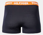 Tommy Hilfiger Men's Statement Flex Trunks 3-Pack - Park Green/Navy/Orange