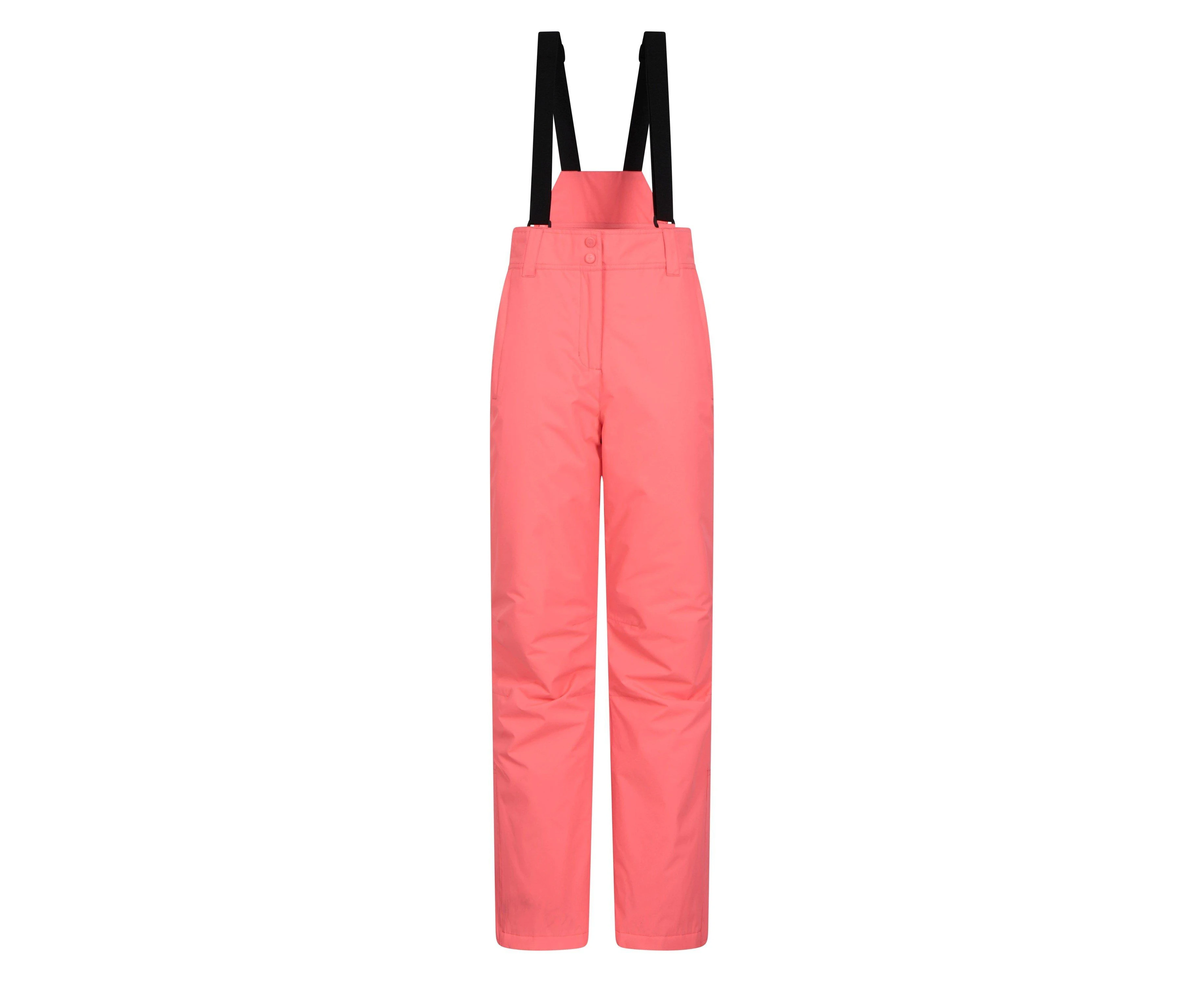 Mountain Warehouse Womens Moon Slim Leg Ski Trousers (Bright Pink) - MW1614