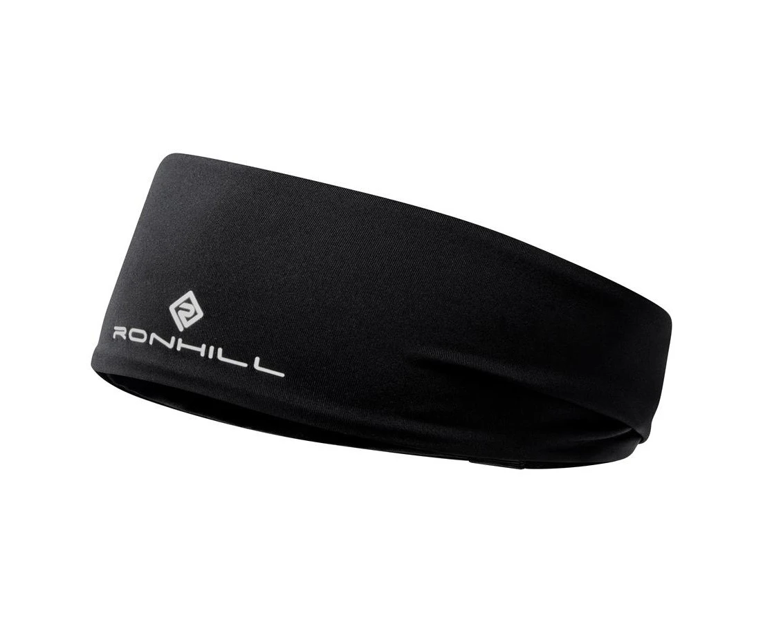 Ronhill Unisex Adult Revive Reversible Headband (Black) - CS1706