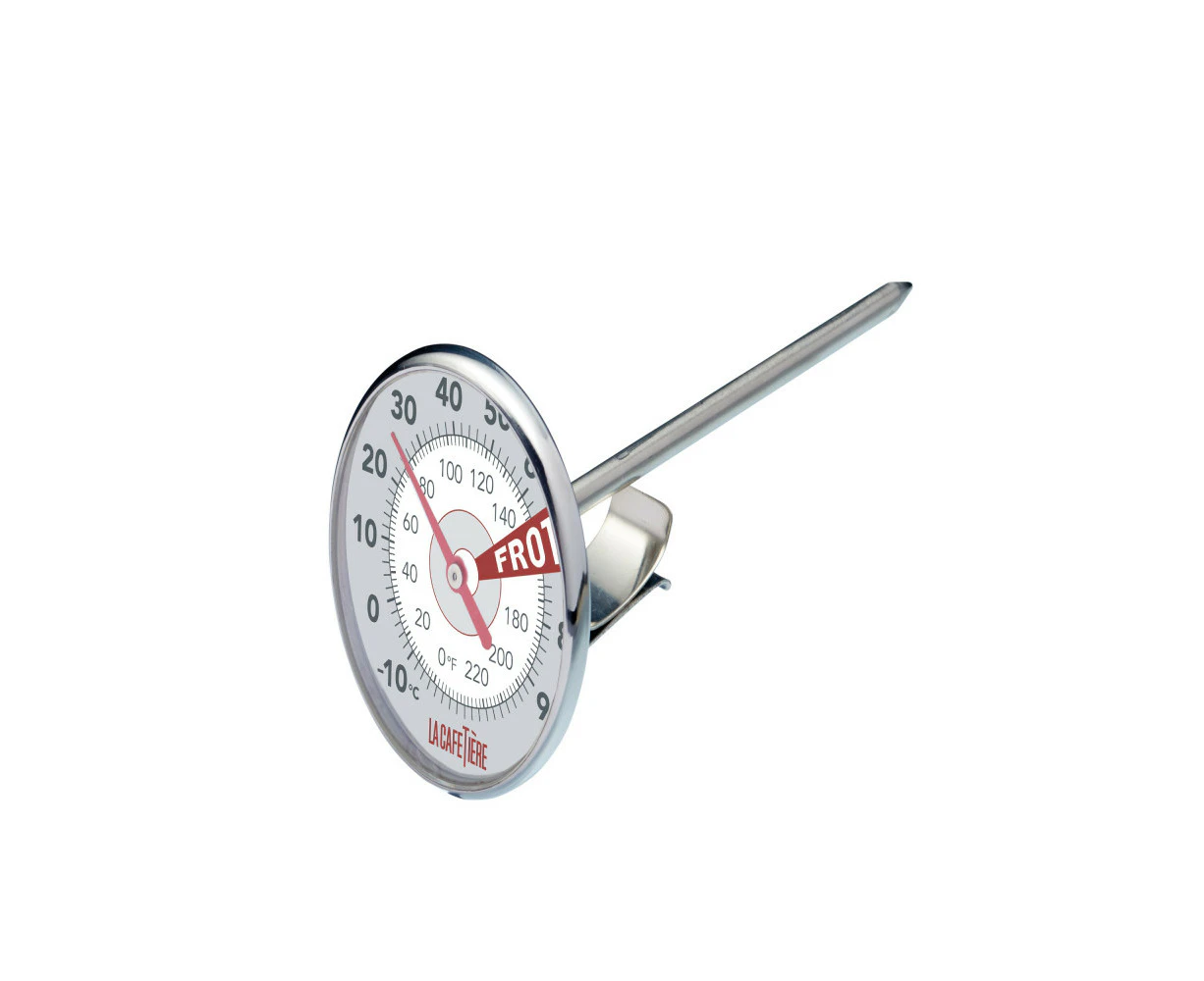 La Cafeti re Milk Frothing Thermometer - Stainless Steel