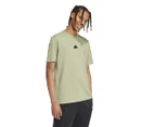 Adidas Men's Brand Love Signature Graphic Tee / T-Shirt / Tshirt - Tent Green