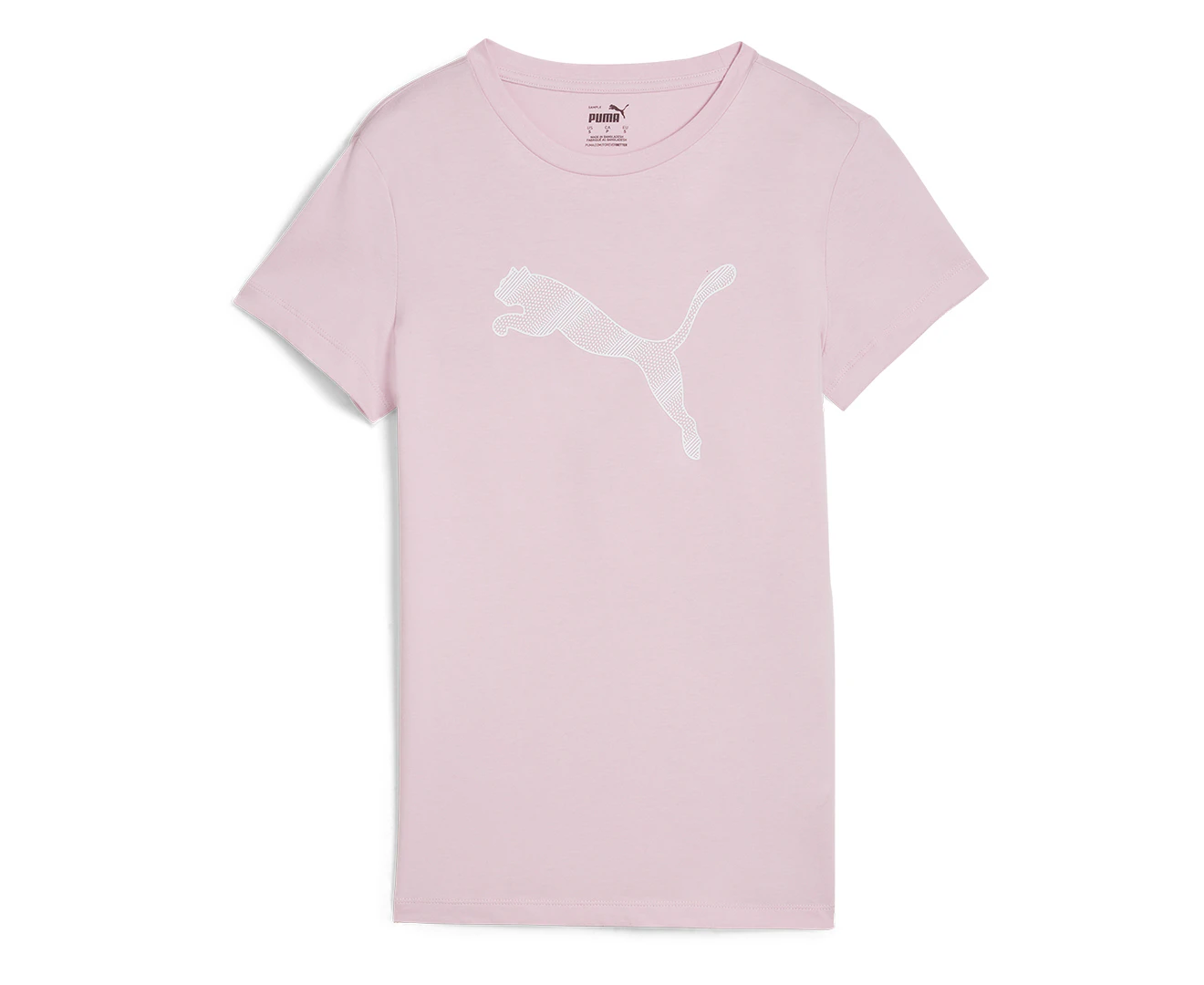 Puma Women's Mass Merchants Tee / T-Shirt / Tshirt - Grape Mist