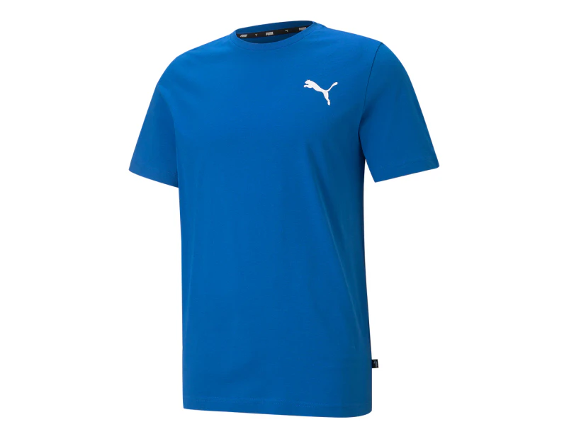 Puma Men's Essential Small Logo Tee / T-Shirt / Tshirt - Royal Cat