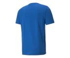 Puma Men's Essential Small Logo Tee / T-Shirt / Tshirt - Royal Cat