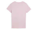 Puma Women's Mass Merchants Tee / T-Shirt / Tshirt - Grape Mist