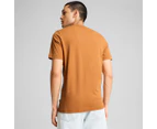 Puma Men's Essentials Logo Tee / T-Shirt / Tshirt - Caramel Latte