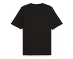 Puma Men's Essentials+ Logo Lab Cat Tee / T-Shirt / Tshirt - Black