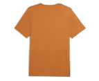 Puma Men's Essentials Logo Tee / T-Shirt / Tshirt - Caramel Latte